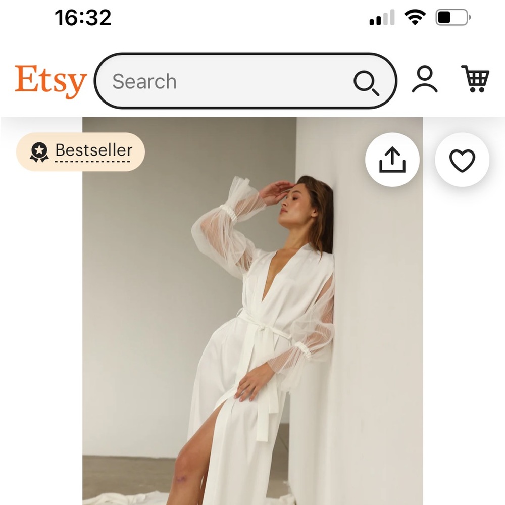 RobeUA robe. Perfect for bride to be!!!